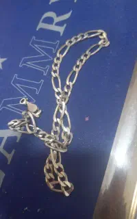 گردنبند نقره فیگارو