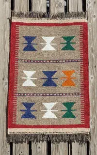 گلیم پشمی پادری