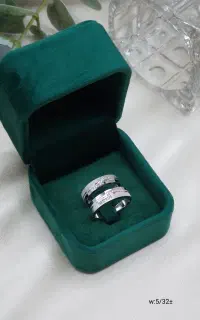 حلقه ست عروس و داماد ، ست سرویس عروس ، انگشترنشون