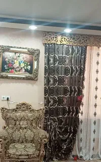 تابلو فرش ها  و پرده کامل با کتیبه