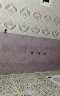 کاشی کاری نماوکف کل ساختمان