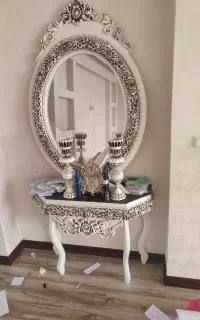 آینه و شمع دان
