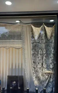 والان پرده مخمل نگینی