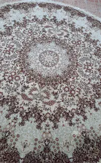 فرش گرد ۹ متری