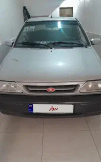 پراید مدل ۸۷ نقره‌ای