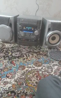 رادیو وکاست و۳دیسک دست دوم