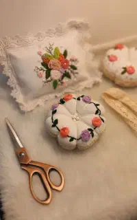 انواع تابلو های گل دوزی