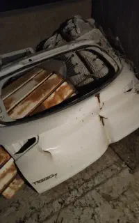 درب صندوق تیگو ۷ سفید فابریک