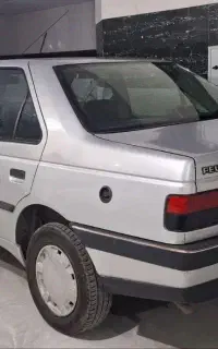 پژو 405دوگانه کارخانه مدل 89بی رنگ