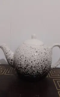 قوری چینی طرح رنگی