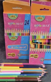 مداد رنگی ۲۴ رنگ برند idea عمده