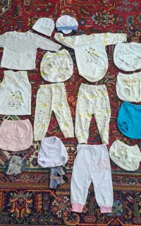 لباس نوزادی دونه ای ۷۰ تومن
