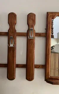 رخت اویز چوبی