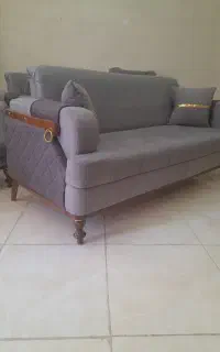 مبل راحتی ولنتاین و جلو مبلی جدید اصل زیر قیمت نو