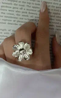 انگشتر گل فری سایز