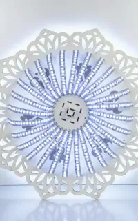 چراغ سقفی LED دستساز مدل خورشیدی