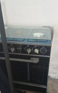گاز و تلویزیون ال ای دی 43اینج