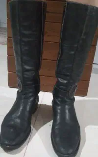 چکمه چرم زنانه