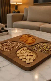 اردو خوری چوبی وکیوم مربع