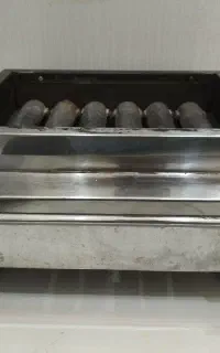 کباب پز استیل گازی با چدن