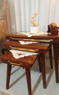 میز عسلی چوبی