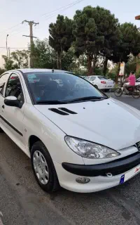 پژو ۲۰۶ SD V8 مدل ۱۳۹۶ تمیز و مرتب