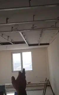 کناف کاری ونقاشی ساختمان مرکزی