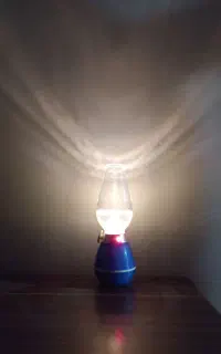 چراغ خواب شارژی طرح فانوس