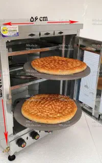 تنورگازی خانگی صادراتی مارک الماس تنور گازی گُلفر