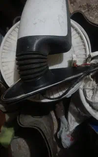 آینه بغل برقی سفید رنگ پرشیا