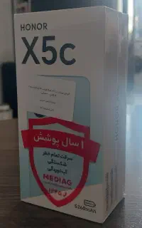 آنر X5c حافظه 64 رم 4 مشکی گلوبال (آکبند و پلمب)