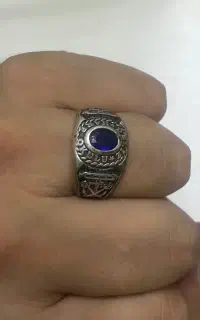 انگشتر دانشجویی  کالج نقره