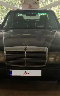مرسدس بنز W124 مشکی فول اتوماتیک سانروف