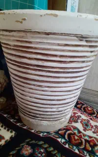 گلدان سفالی سایز یزرگ