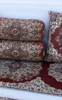 پشتی و شاه نشین ترمه یزدی درجه یک