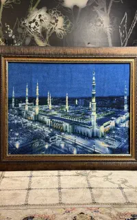 تابلوفرش دستبافت طرح مدینه