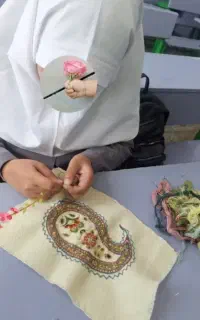 اموزش بافت فرش، تابلوفرش و دوخت انواع پته