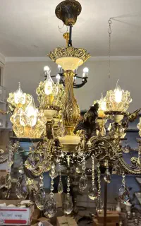 لوستر ۵ شاخه دوبل