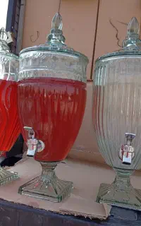 حرج کلمن شیشه ای به قیمت درب کارخانه