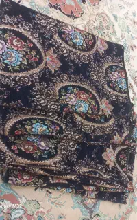 ۶ عدد رویه متکا مخمل طلاکوب