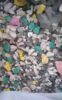 سنگ رنگی آکواریوم