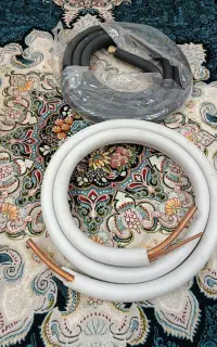 دو عدد لوله مسی نو کولرگازی