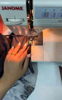 دوخت  چادر بندری