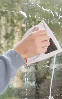 شیشه پاک کن دوطرفه