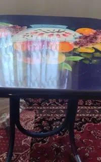 میز نهار خوری و میز ال ای دی و عسلی