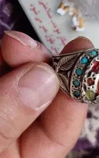 انگشترنقره جواهری