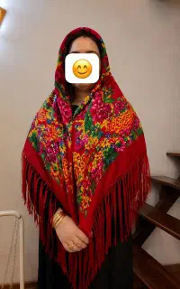 چارقد قدیمی پشمی ریشه سفارشی جنس نو