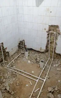 لوله کشی و تخریب