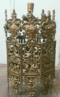شمعدان برنجی