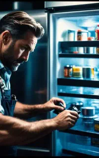 تعمیرات یخچال خانگی صنعتی و لباسشویی درمحل ۲۴ساعت